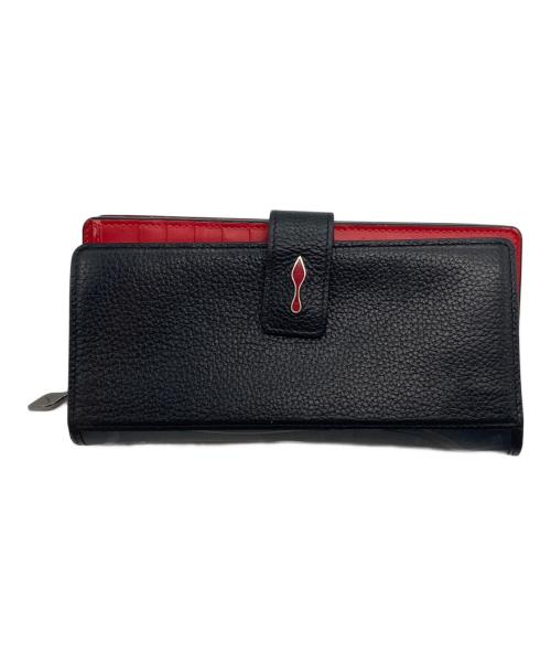 Christian Louboutin（クリスチャン・ルブタン）Christian Louboutin (クリスチャン・ルブタン) PALOMA WALLET CALF/パロマウォレットカーフ ブラックの古着・服飾アイテム