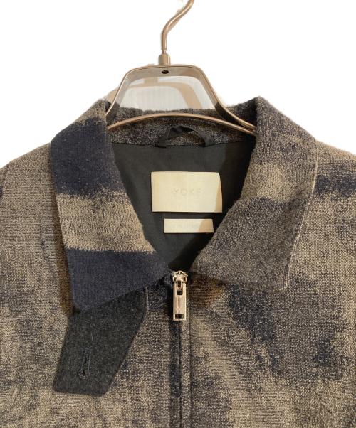 YOKE（ヨーク）YOKE (ヨーク) ROTHKO JQ LOOSED ZIP BLOUSON ブラック サイズ:2の古着・服飾アイテム
