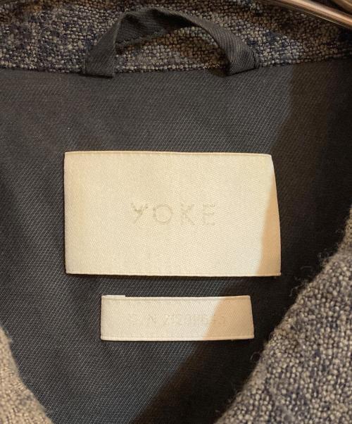 YOKE（ヨーク）YOKE (ヨーク) ROTHKO JQ LOOSED ZIP BLOUSON ブラック サイズ:2の古着・服飾アイテム