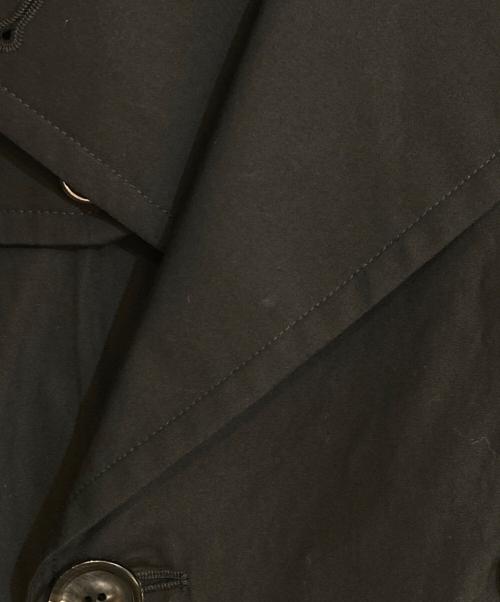 Maison Margiela（メゾンマルジェラ）Maison Margiela (メゾンマルジェラ) ロングトレンチコート ブラック サイズ:44の古着・服飾アイテム
