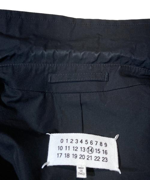 Maison Margiela（メゾンマルジェラ）Maison Margiela (メゾンマルジェラ) ロングトレンチコート ブラック サイズ:44の古着・服飾アイテム