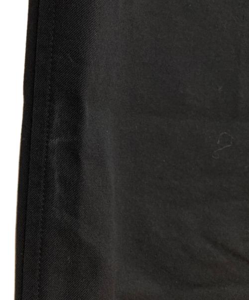 AURALEE（オーラリー）AURALEE (オーラリー) SUPER FINE WOOL COTTON TWILL SLACKS+ ブラック サイズ:3の古着・服飾アイテム