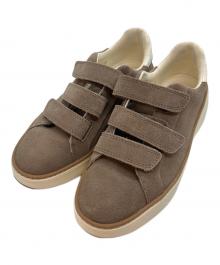 COLE HAAN（コールハーン）の古着「グランドプロ トップスピン トリプルストラップスニーカー」｜ブラウン