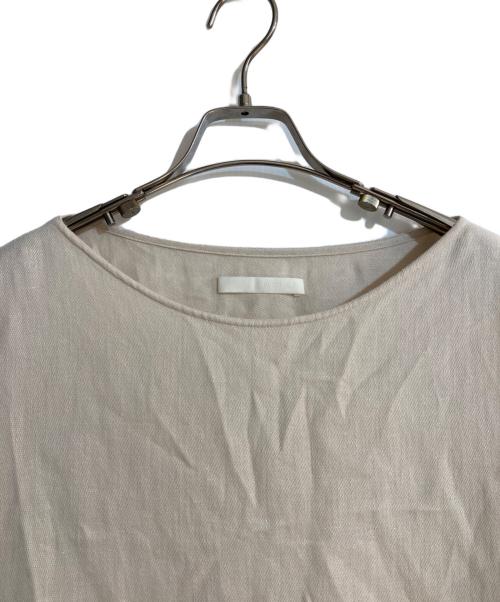 evam eva（エヴァムエヴァ）evam eva (エヴァムエヴァ) linen dolman one-piece アイボリー サイズ:Mの古着・服飾アイテム