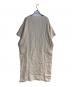 evam eva (エヴァムエヴァ) linen dolman one-piece アイボリー サイズ:M：12000円