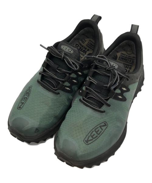 KEEN（キーン）KEEN (キーン) ザイオニック ウォータープルーフトレイルシューズ グリーン サイズ:27.5㎝の古着・服飾アイテム