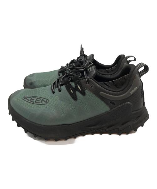 KEEN（キーン）KEEN (キーン) ザイオニック ウォータープルーフトレイルシューズ グリーン サイズ:27.5㎝の古着・服飾アイテム