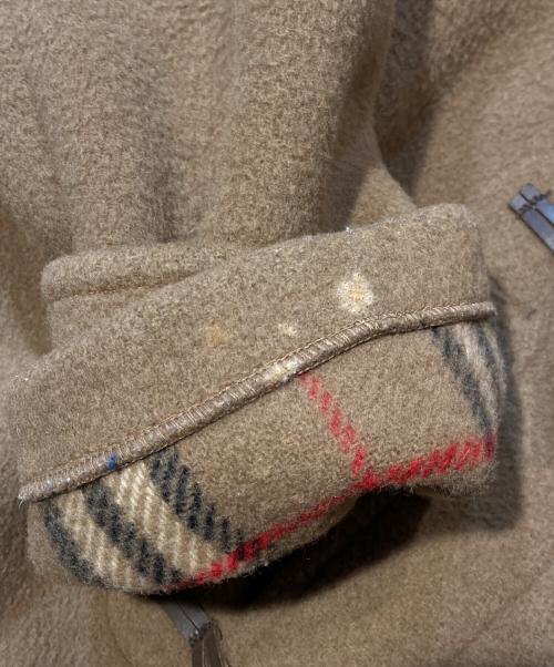 Burberry's（バーバリー）Burberry's (バーバリー) 裏ノヴァチェックダッフルコート ブラウン サイズ:Ｍの古着・服飾アイテム