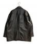 TOWN CRAFT (タウンクラフト) LEATHER BBP CAR COAT ブラック サイズ:Ｌ：23000円