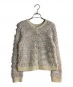 ANAYIアナイ）の古着「スパンコールツイーディ カーディガン」｜アイボリー