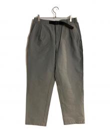 GOLDWIN（ゴールドウイン）の古着「ワンタックテーパードストレッチツイルパンツ」｜グレー