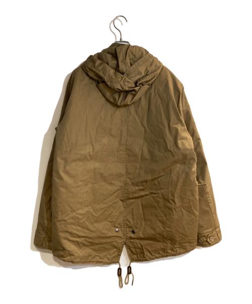 FRED PERRY（フレッドペリー）FRED PERRY (フレッドペリー) Short Padded Parka Coat ブラウン サイズ:Lの古着・服飾アイテム