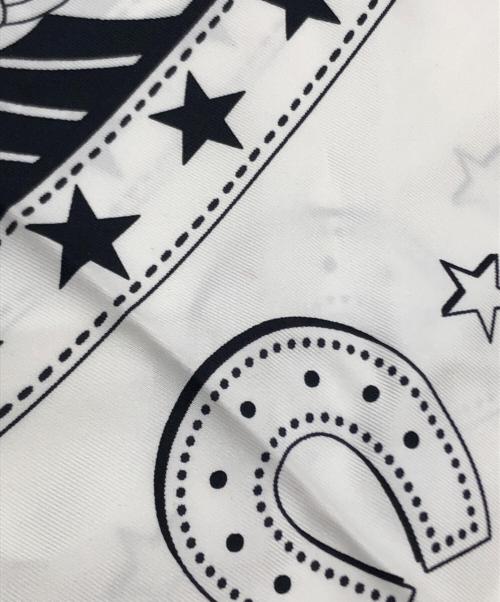 HERMES（エルメス）HERMES (エルメス) カレダブルフェイス140 ホワイトの古着・服飾アイテム