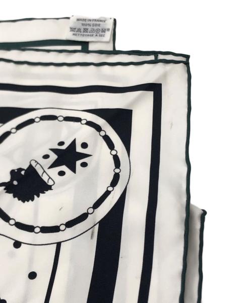 HERMES（エルメス）HERMES (エルメス) カレダブルフェイス140 ホワイトの古着・服飾アイテム