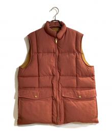 BEAMS PLUS（ビームスプラス）の古着「Down Vest Nylon Oxford」｜オレンジ