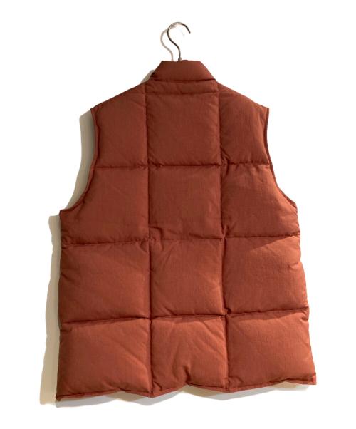 BEAMS PLUS（ビームスプラス）BEAMS PLUS (ビームスプラス) Down Vest Nylon Oxford オレンジ サイズ:Sの古着・服飾アイテム
