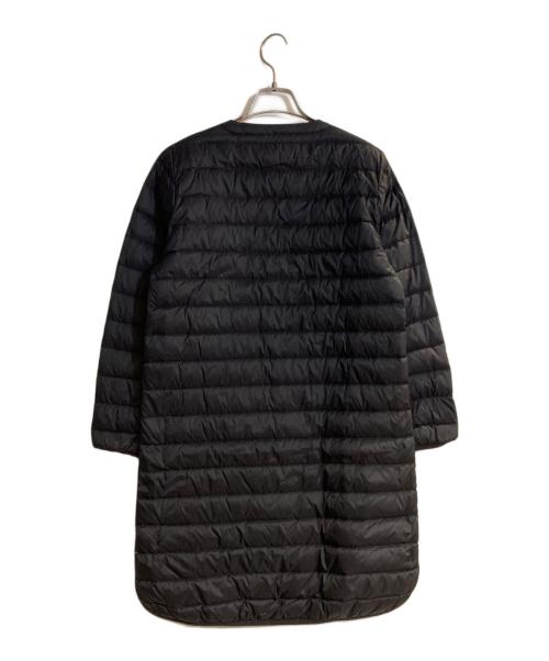 DANTON（ダントン）DANTON (ダントン) Vネックロングインナーダウンコート ブラック サイズ:36の古着・服飾アイテム