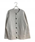 theory luxeセオリーリュクス）の古着「コクーンシルエットニットブルゾン」｜ホワイト