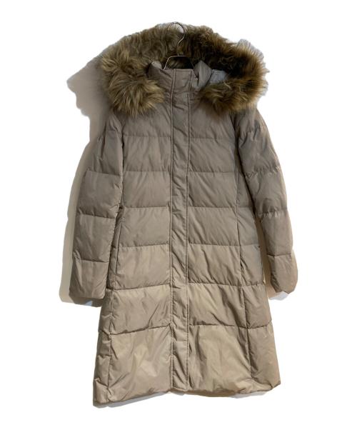 theory luxe（セオリーリュクス）theory luxe (セオリーリュクス) ファー付ロングダウンコート ブラウン サイズ:38の古着・服飾アイテム