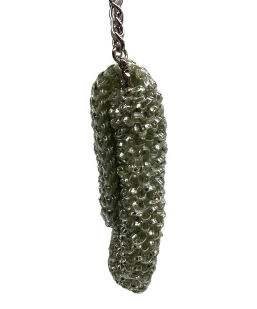 ANTEPRIMA（アンテプリマ）ANTEPRIMA (アンテプリマ) ルッケットミディアムワイヤーバッグ シルバーグリーンの古着・服飾アイテム