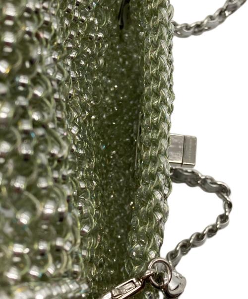 ANTEPRIMA（アンテプリマ）ANTEPRIMA (アンテプリマ) ルッケットミディアムワイヤーバッグ シルバーグリーンの古着・服飾アイテム