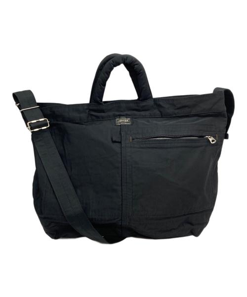 PORTER（ポーター）PORTER (ポーター) MILE MINI TOTE BAG/マイル　ミニトートバッグ ブラックの古着・服飾アイテム
