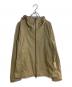 DESCENTE ALLTERRAIN（デザイント オルテライン）の古着「ACTIVE SHELL JACKET/アクティブシェルジャケット」｜ベージュ