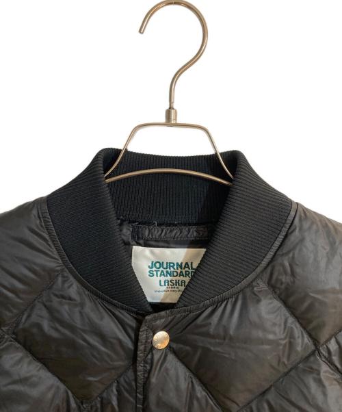 JOURNAL STANDARD（ジャーナルスタンダード）JOURNAL STANDARD (ジャーナルスタンダード) LASKA RETRO キルトダウンジャケット ブラック サイズ:Mの古着・服飾アイテム