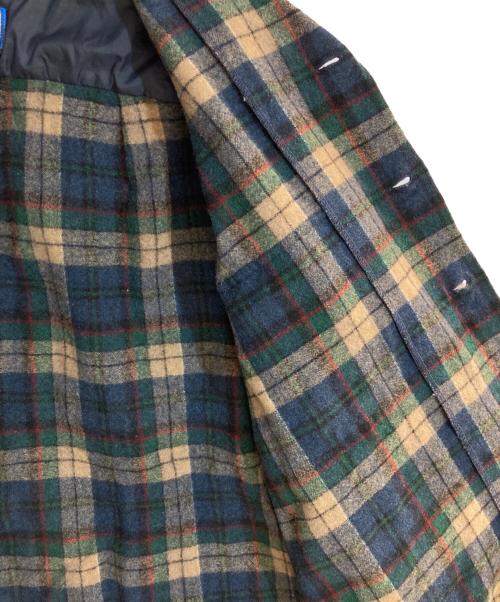 PENDLETON（ペンドルトン）PENDLETON (ペンドルトン) ウールオープンカラーシャツ グリーン サイズ:Ｌの古着・服飾アイテム