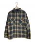 PENDLETON（ペンドルトン）の古着「ウールオープンカラーシャツ」｜グリーン