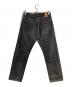 LEVI'S (リーバイス) 後染めブラックデニムパンツ ブラック サイズ:W31×L30：8000円