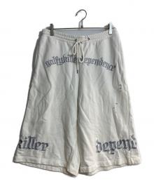 GALFY（ガルフィー）の古着「病みに染まりしショートパンツ」｜ホワイト