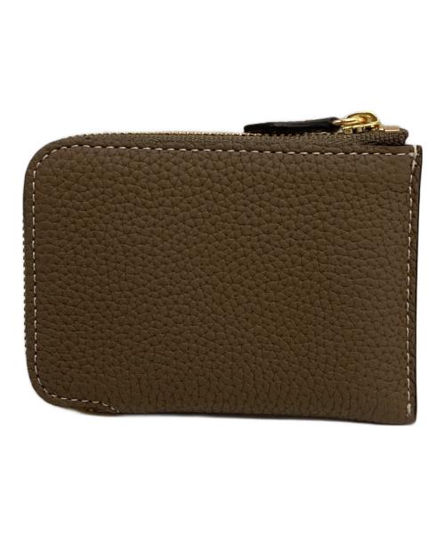 bonaventura（ボナベンチュラ）BONAVENTURA (ボナベンチュラ) スクエアカードコインケース ブラウンの古着・服飾アイテム