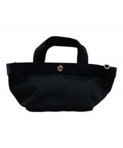 中古・古着通販】CHI WATA (チワタ) 幾何学模様トートバッグ シルバー