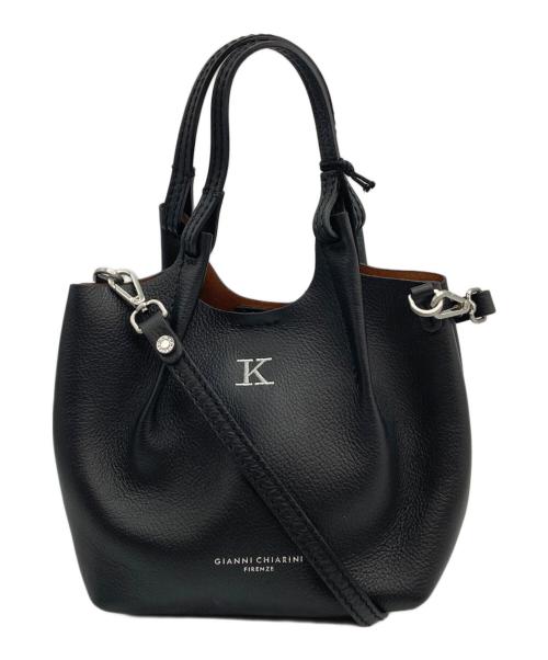 GIANNI CHIARINI（ジャンニ キアリーニ）GIANNI CHIARINI (ジャンニ キアリーニ) DUAレザーショルダーバッグXSの古着・服飾アイテム