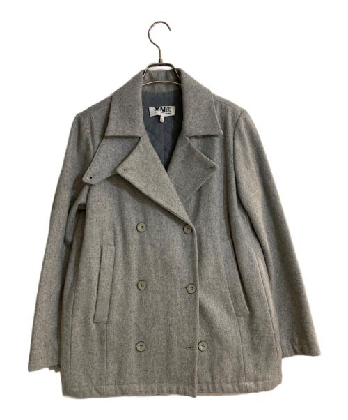 Maison Margiela（メゾンマルジェラ）Maison Margiela (メゾンマルジェラ) Pコート グレー サイズ:４0の古着・服飾アイテム