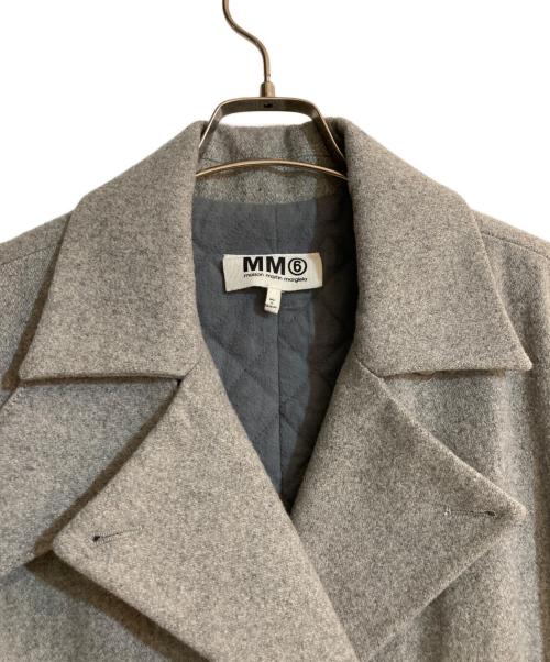 Maison Margiela（メゾンマルジェラ）Maison Margiela (メゾンマルジェラ) Pコート グレー サイズ:４0の古着・服飾アイテム