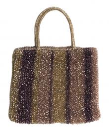 ANTEPRIMA（アンテプリマ）の古着「ジェオメトリア ワイヤーハンドバッグ」｜パープル