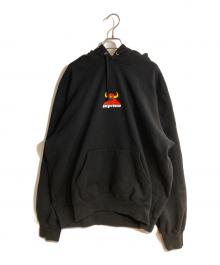 SUPREME（シュプリーム）の古着「Toy Machine Hooded Sweatshirt/トイマシーンフーディスウェットシャツ」｜ブラック