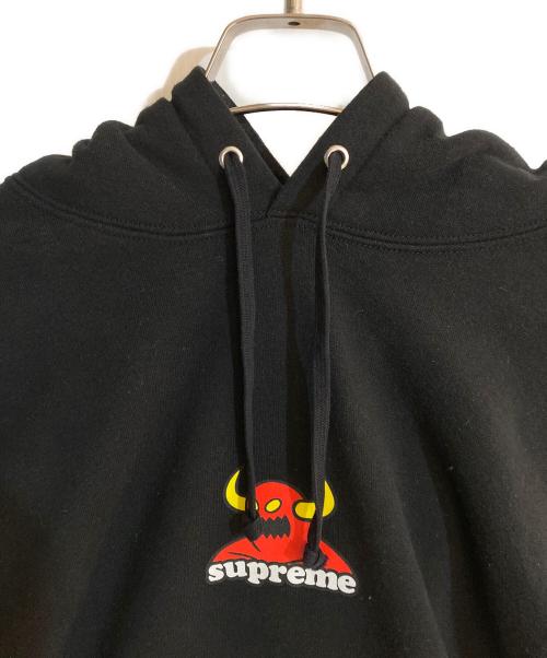 SUPREME（シュプリーム）SUPREME (シュプリーム) Toy Machine Hooded Sweatshirt/トイマシーンフーディスウェットシャツ ブラック サイズ:XLの古着・服飾アイテム