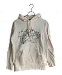 SUPREME×Daniel Johnston（シュプリーム×ダニエル・ジョンストン）の古着「Logo Hooded Sweatshirt」｜ホワイト