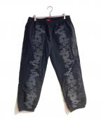 SUPREMEシュプリーム）の古着「21SS Dragon Track Pant／ドラゴン トラック パンツ」｜ブラック