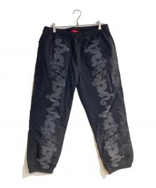 SUPREME（シュプリーム）の古着「21SS Dragon Track Pant／ドラゴン トラック パンツ 」｜ブラック