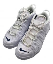 NIKE（ナイキ）の古着「Air More Uptempo "White/Midnight Navy"/ナイキ エアモアアップテンポ "ホワイト/ミッドナイトネイビー"」｜ホワイト