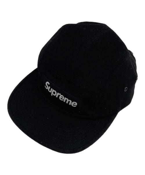 SUPREME（シュプリーム）SUPREME (シュプリーム) LORO PIANA (ロロピアーナ) Camp Cap/キャンプキャップ ブラックの古着・服飾アイテム