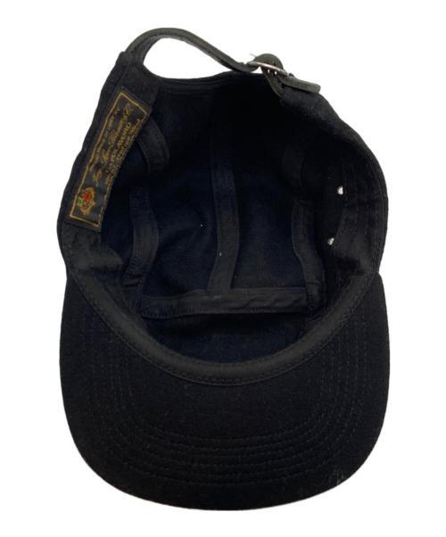SUPREME（シュプリーム）SUPREME (シュプリーム) LORO PIANA (ロロピアーナ) Camp Cap/キャンプキャップ ブラックの古着・服飾アイテム