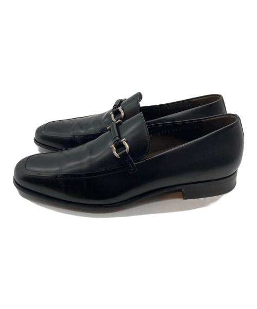 Salvatore Ferragamo（サルヴァトーレ フェラガモ）Salvatore Ferragamo (サルヴァトーレ フェラガモ) ガンチーニローファー ブラック サイズ:7の古着・服飾アイテム