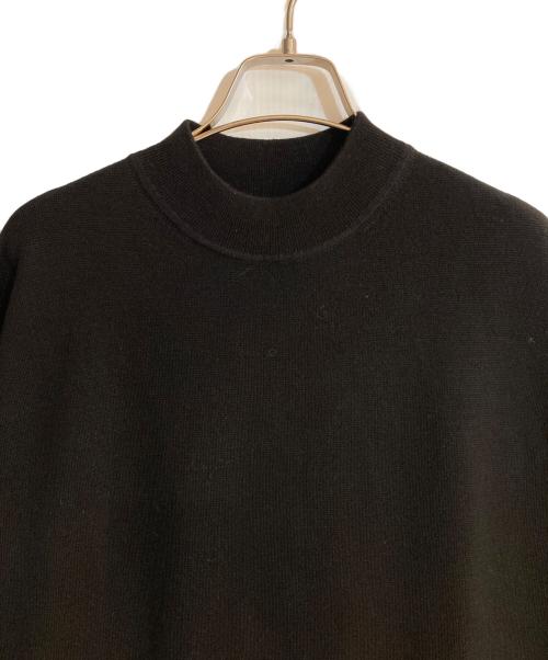 theory luxe（セオリーリュクス）theory luxe (セオリーリュクス) LASSIE/ CLINK ニットワンピース ブラック サイズ:Ｍ 未使用品の古着・服飾アイテム