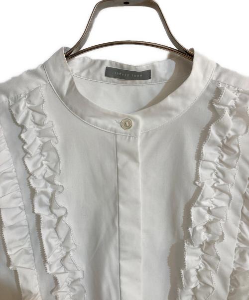 theory luxe（セオリーリュクス）theory luxe (セオリーリュクス) Luxe Cotton Valentine Shirt ホワイト サイズ:４0の古着・服飾アイテム