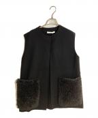 theory luxeセオリーリュクス）の古着「Harrison Kalie Vest」｜ブラック